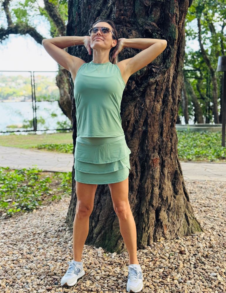 Regata Franzida Verde Alecrim